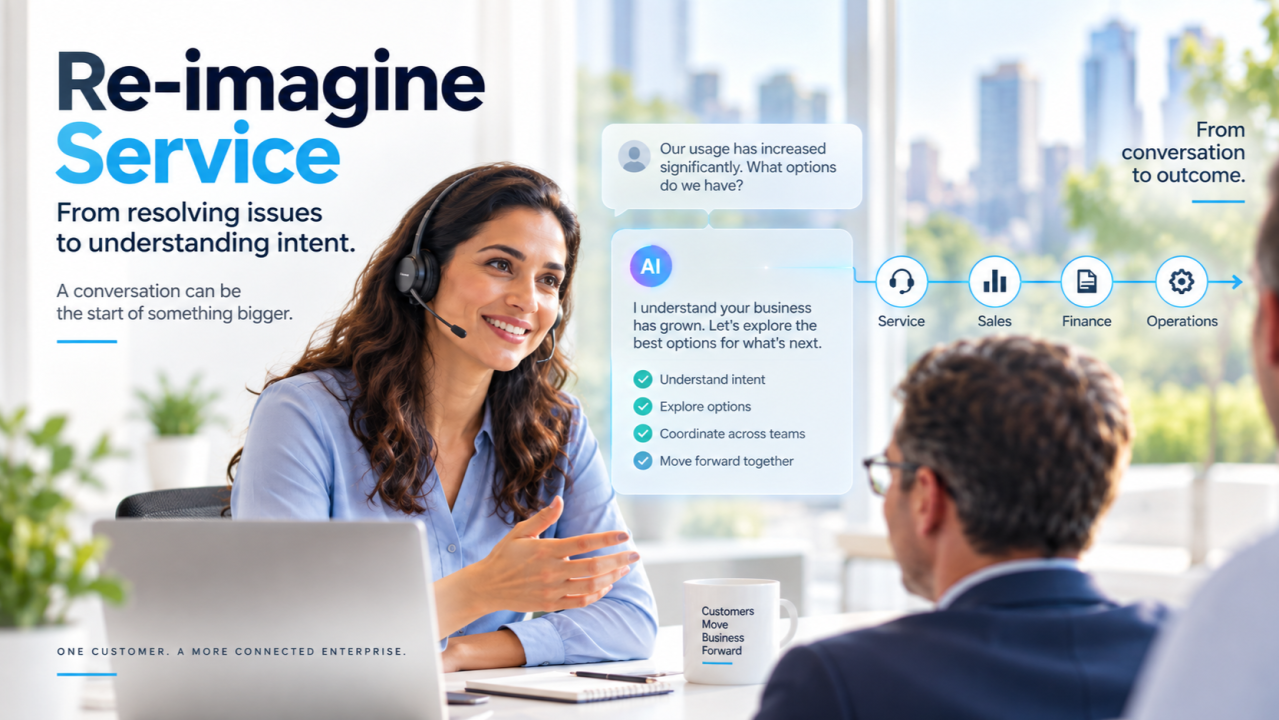 Re-imagine Service: From resolving issues to understanding intent